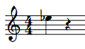 flat notation