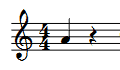 2nd space from bottom